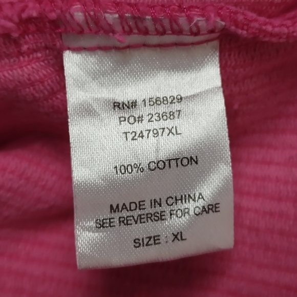 White Birch Women's Corduroy Dip Dyed Hot Pink Jacket Size XL - Picture 16 of 16